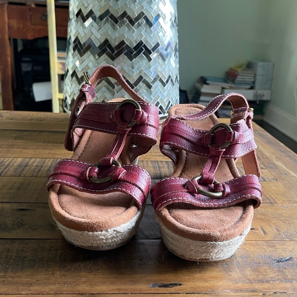 Women’s Lucky wedge sandals - Picture 9 of 14